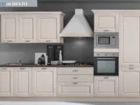 Cucina classica altri colori Net cucine lineare Bea  ghisa a soli 3700