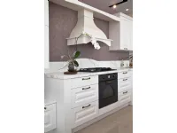 Cucina Mobilike Agnes Artigianale bianca classica a 8880.