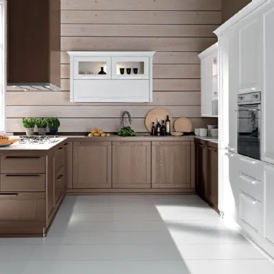Cucina classica lineare Astra California a prezzo ribassato