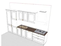 Cucina classica lineare Astra Ducale a prezzo scontato