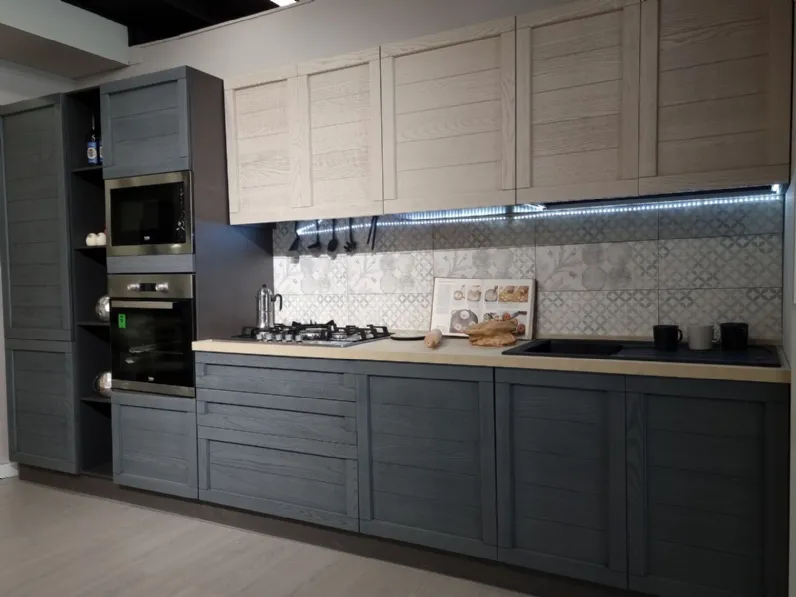 Cucina Mobilturi Ardesia canapa PREZZO OUTLET scontata 50%