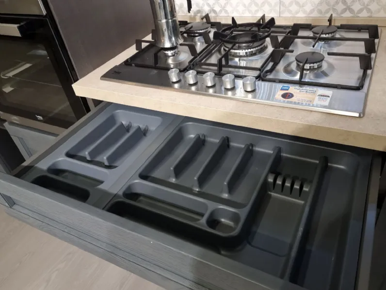 Cucina Mobilturi Ardesia canapa PREZZO OUTLET scontata 50%