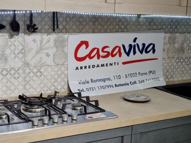 Cucina Mobilturi Ardesia canapa PREZZO OUTLET scontata 50%