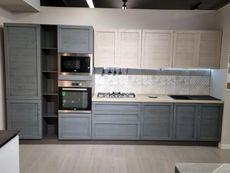 Cucina Mobilturi Ardesia canapa PREZZO OUTLET scontata 50%