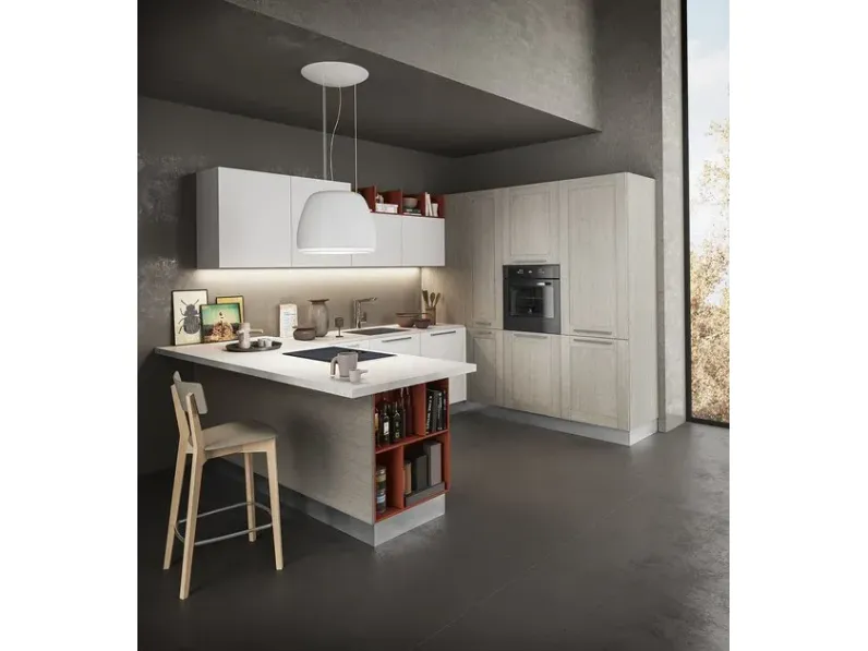 Cucina ad angolo Cloe Arredo3 con uno sconto vantaggioso