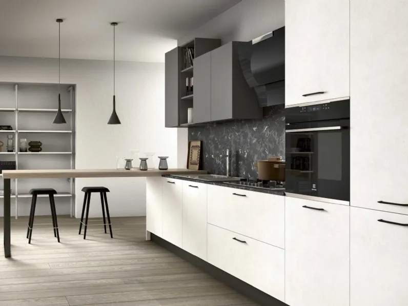 Cucina altri colori moderna con penisola Collezione esclusiva Joy 7 a soli 6200 Euro