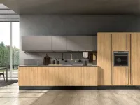 Cucina moderna lineare Class 06 Collezione esclusiva a prezzo ribassato