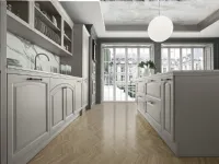 Cucina Colombini casa classica ad angolo bianca in laminato lucido Cucina classica bianca ad angolo colombini