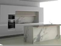 Cucina Colombini casa Cucina modello  pura expo white minimal hite e OFFERTA OUTLET