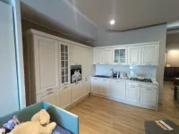 Cucina Opera classica bianca Colombini casa ad angolo scontata 61%