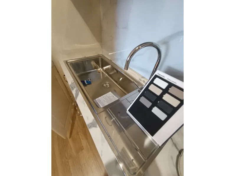 Cucina Opera classica bianca Colombini casa ad angolo scontata 61%
