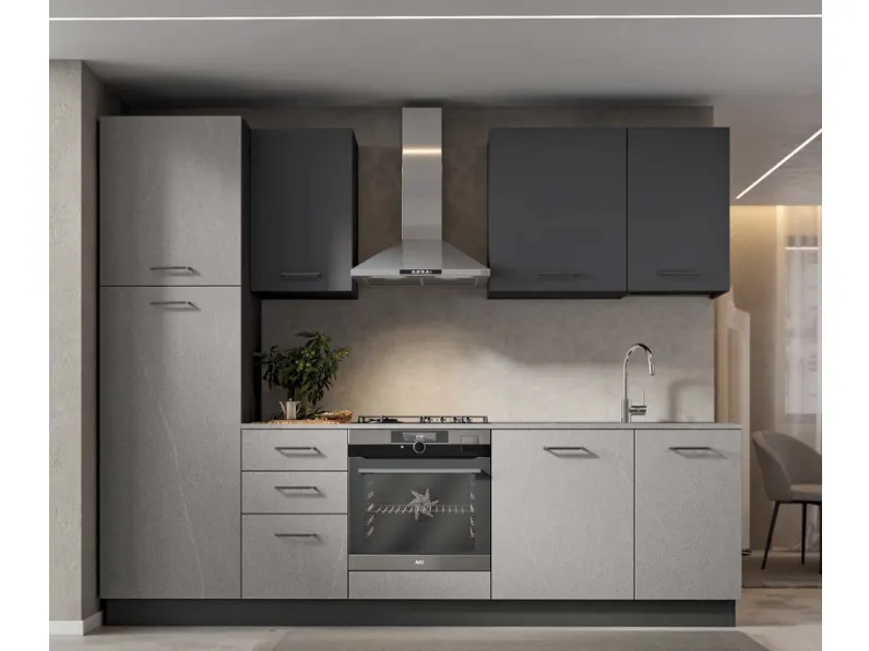 Cucina Composizione 270 moderna Arrex, lineare, altri colori, scontata 20%.