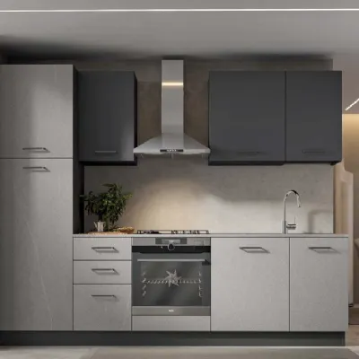 Cucina Composizione 270 moderna Arrex, lineare, altri colori, scontata 20%.