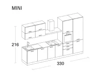 Cucina Arrex Lineare 330-03 scontata del 20%!