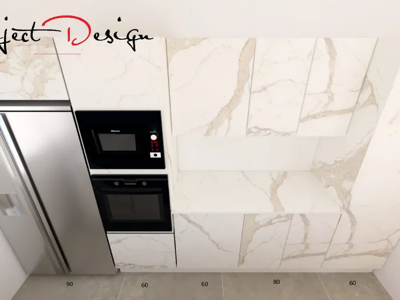 Cucina con isola design bianca Arredo3 Kali a soli 8500