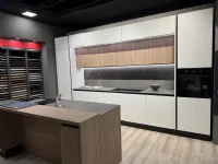 CUCINA con isola Febal Febal origina laccata gres SCONTATA 61%