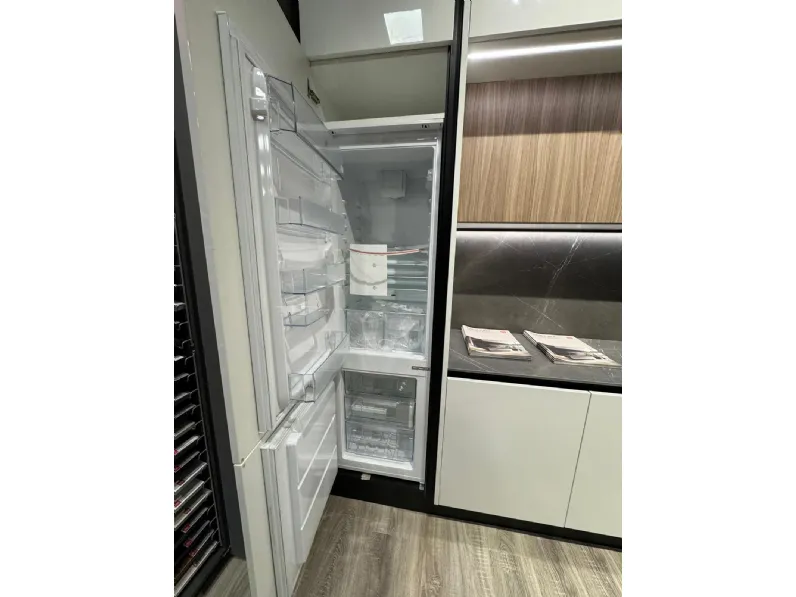 Cucina bianca design con isola Febal origina laccata gres a soli 11180 Euro