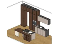 Cucina Snaidero Snaidero link OFFERTA OUTLET sconto 61% 