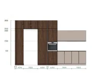 Cucina Snaidero Snaidero link OFFERTA OUTLET sconto 61% 