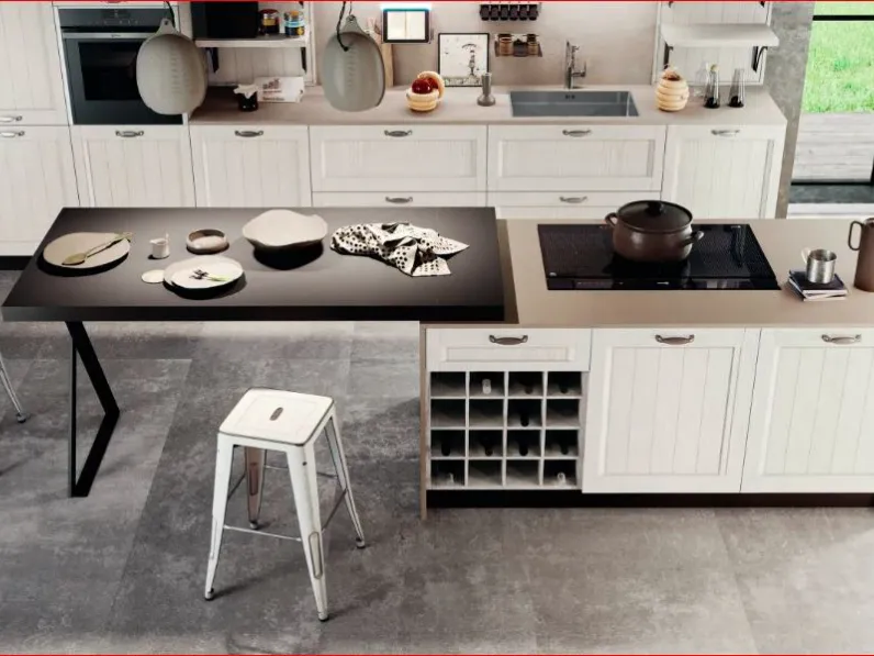 Cucina con isola Arredo3 Frida 3 SCONTATA 40%