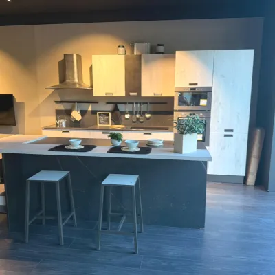 Cucina a PREZZI OUTLET in melaminico Creo -50%
