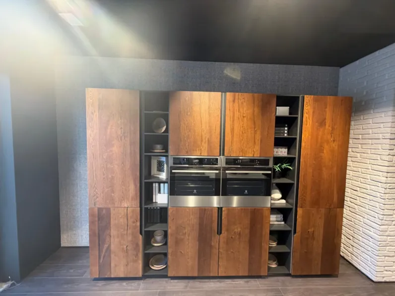 Cucina con isola in melaminico altri colori Oltre bridge  a prezzo ribassato