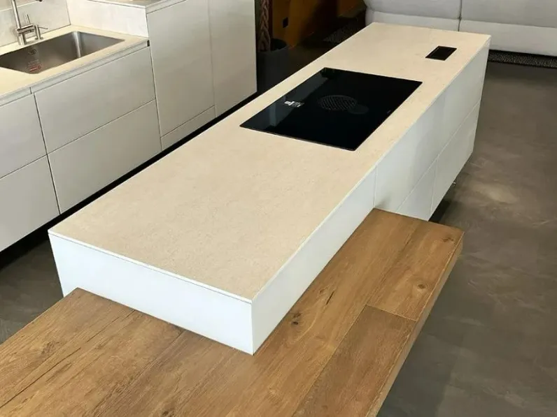Cucina con isola lago 36e8 cut design altri colori Lago con isola scontata 45%