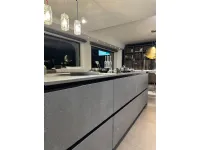 Cucina antracite moderna con isola Aliant Stosa a soli 21800 Euro