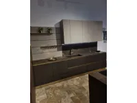 Cucina con isola moderna rovere moro Arredo3 Arredo3 kal� retta a soli 16000 Euro