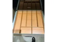 Cucina rovere chiaro industriale con isola Diesel social kitchen Scavolini a soli 14000