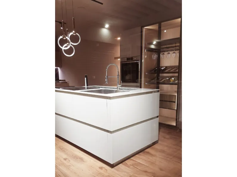Cucina Way con isola Snaidero con un ribasso imperdibile