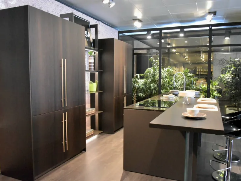 Cucina Metropolis natural con isola Stosa con un ribasso imperdibile