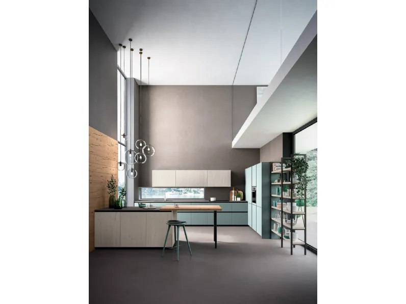 Cucina con penisola design * sharon Zecchinon a prezzo ribassato