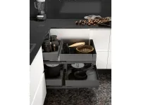 Cucina a prezzo ribassato con penisola moderna Zenit Essebi