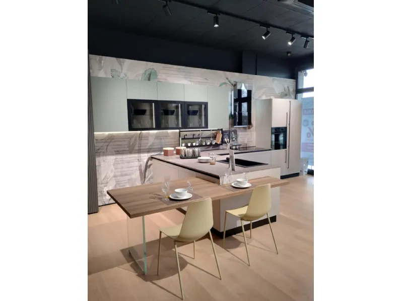 Cucina bali  moderna altri colori Evo cucine con penisola scontata 50%
