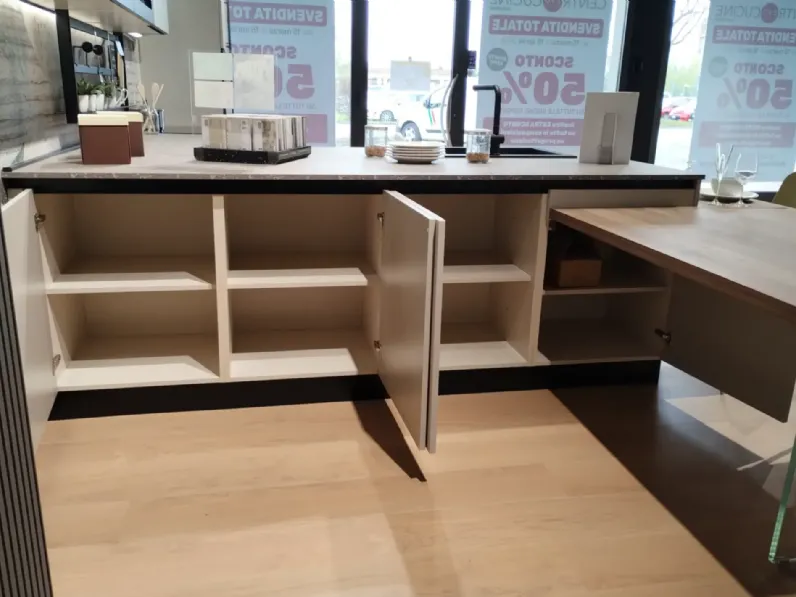 Cucina bali  moderna altri colori Evo cucine con penisola scontata 50%