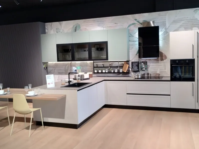 Cucina moderna con penisola Cucina bali  Evo cucine a prezzo scontato