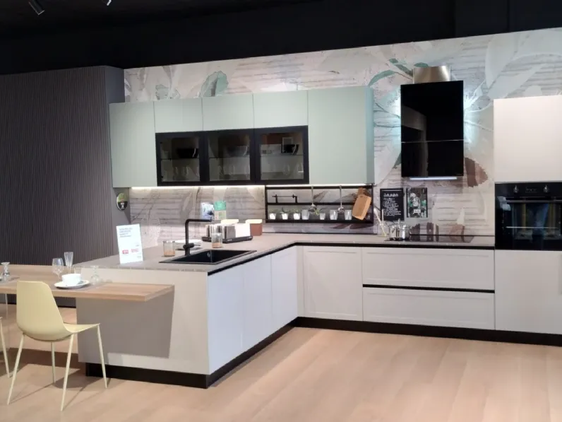 Cucina bali  moderna altri colori Evo cucine con penisola scontata 50%