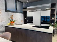Cucina tortora moderna con penisola Gentili group Cucina modello time a soli 8600 Euro