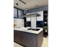 Cucina tortora moderna con penisola Gentili group Cucina modello time a soli 8600 Euro