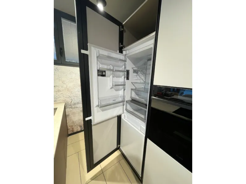 Cucina tortora moderna con penisola Gentili group Cucina modello time a soli 8600 Euro