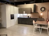 Cucina Arrital moderna con penisola altri colori in laminato materico Cucina angolare con penisola 