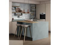 Cucina Materia 3 con penisola Essebi con uno sconto imperdibile