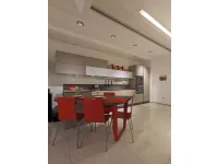 Cucina in laminato materico Lube cucine a PREZZI OUTLET -56%