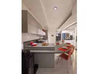 Cucina in laminato materico Lube cucine a PREZZI OUTLET -56%