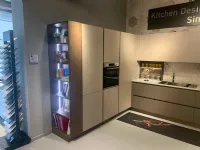 Cucina con penisola moderna tortora Stosa Infinity a soli 11972 Euro
