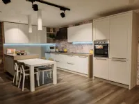 Cucina bianca moderna con penisola Arredo3 Frame a soli 9900