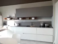 Cucina a prezzo ribassato con penisola design One 80 Ernestomeda