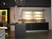 Cucina con penisola design Artematica lati Valcucine a prezzo scontato