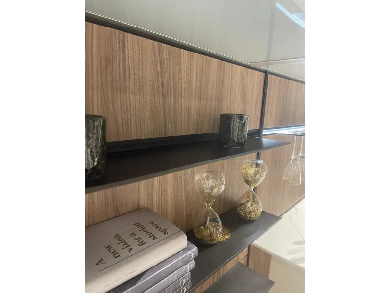 Cucina a prezzo ribassato con penisola moderna Amb 606 cucina aliant  Stosa